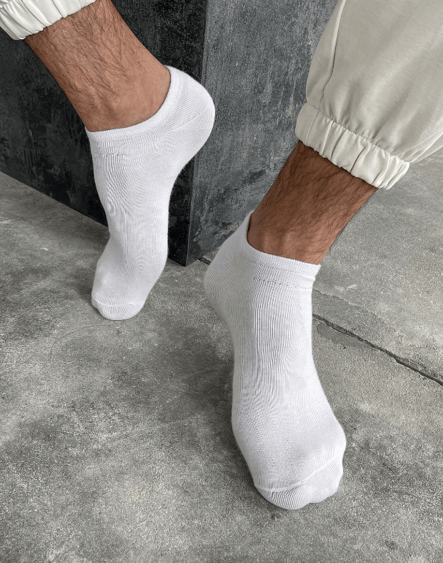 Базові чоловічі шкарпетки середньої довжини - Фото 1