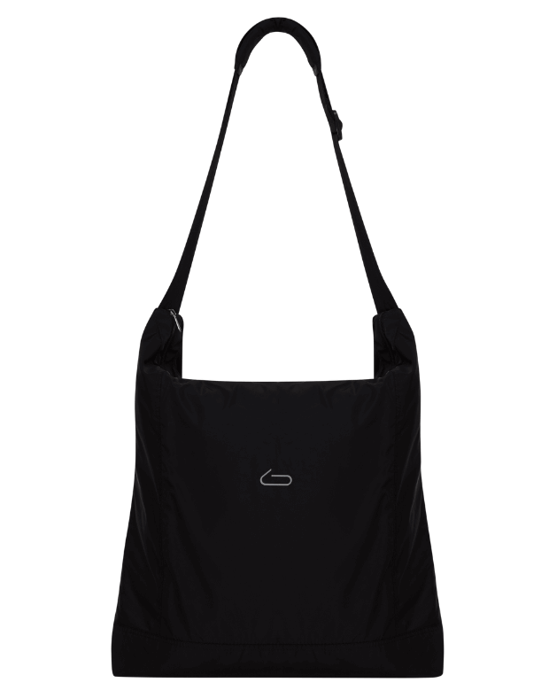 Спортивна сумка-шопер, чорна - Фото 7
