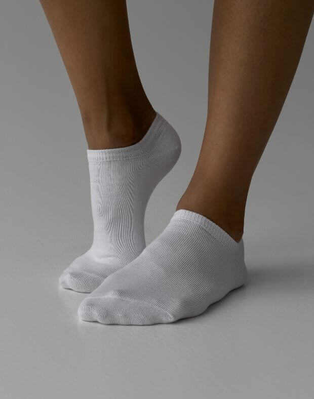Низькі шкарпетки, білі - Фото 5