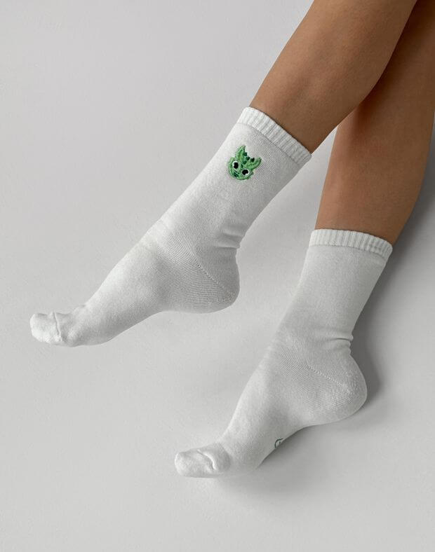 Подарунковий бокс шкарпеток з вишивкою та принтами №2 - Фото 5