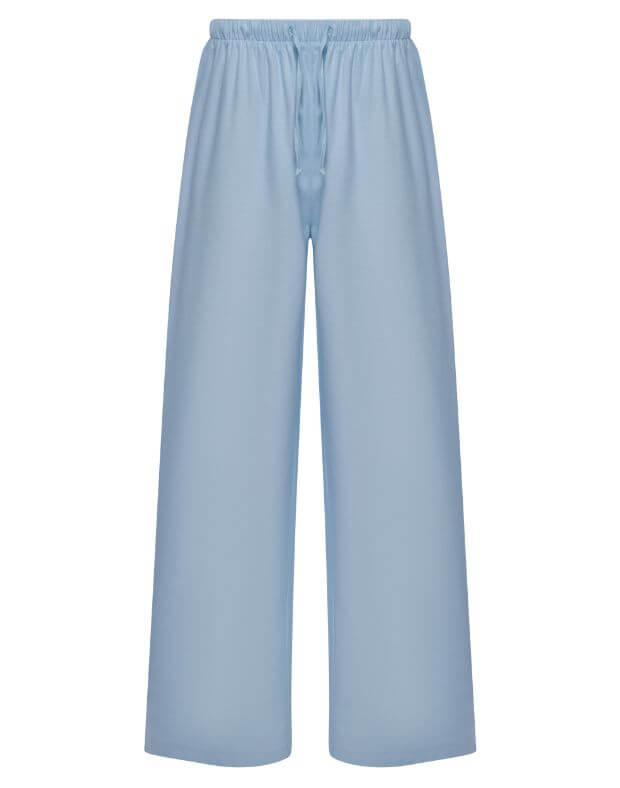 Bajkowe spodnie od piżamy, niebiesko-błękitny - Фото 6
