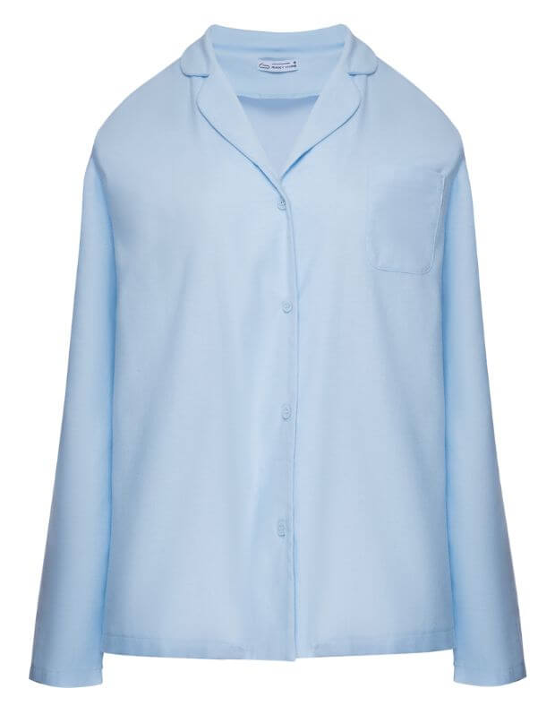 Bajkowa koszula od piżamy z długim rękawem, niebiesko-błękitny - Фото 6