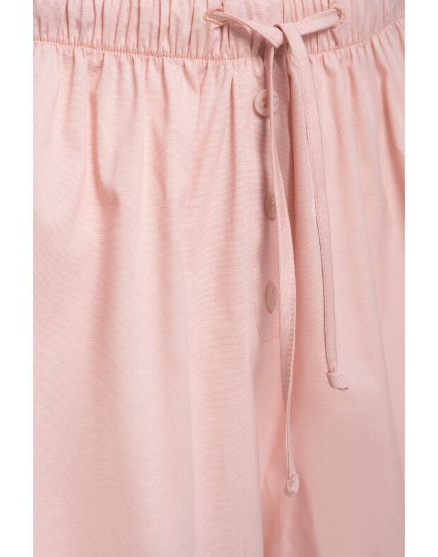 Шорти піжамні з попліну, світло-рожеві - Фото 8