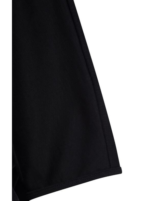T-shirt oversize raglanowa z bardzo gęstej bawełny, czarny - Фото 7