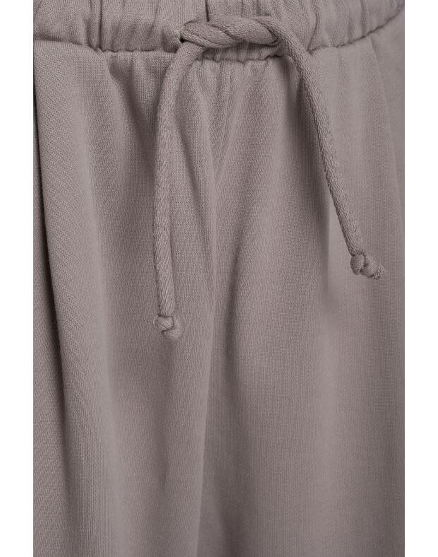 Letnie proste spodnie oversize, cappuccino - Фото 7