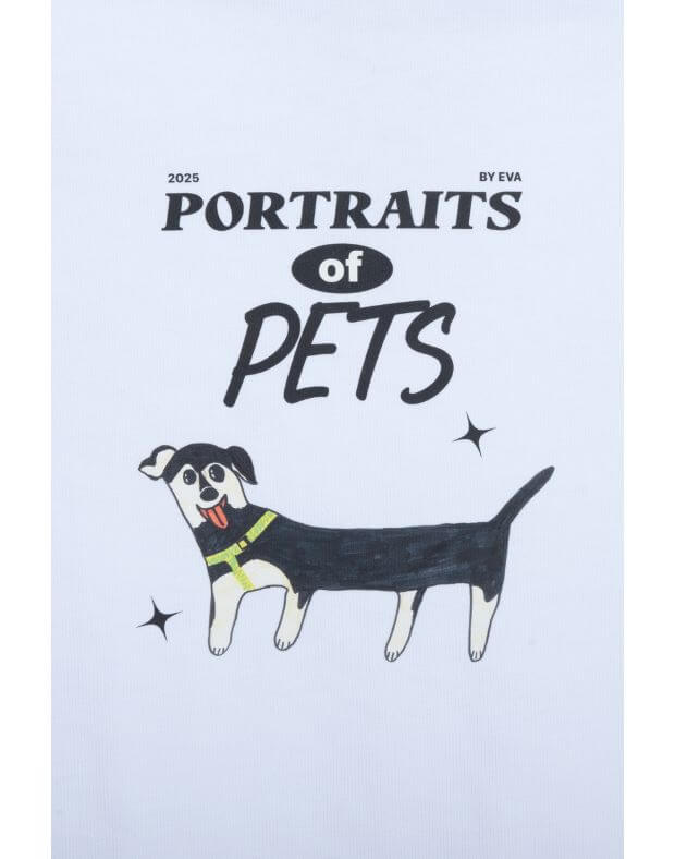 Футболка "Portraits of Pets" з принтом собачка by Eva - Фото 7