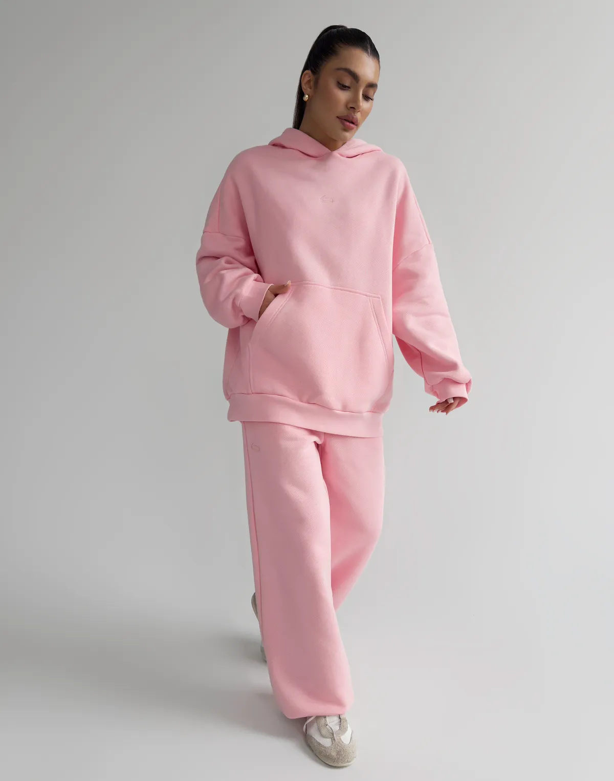 Джогери з начосом базові, рожеві - Фото 7