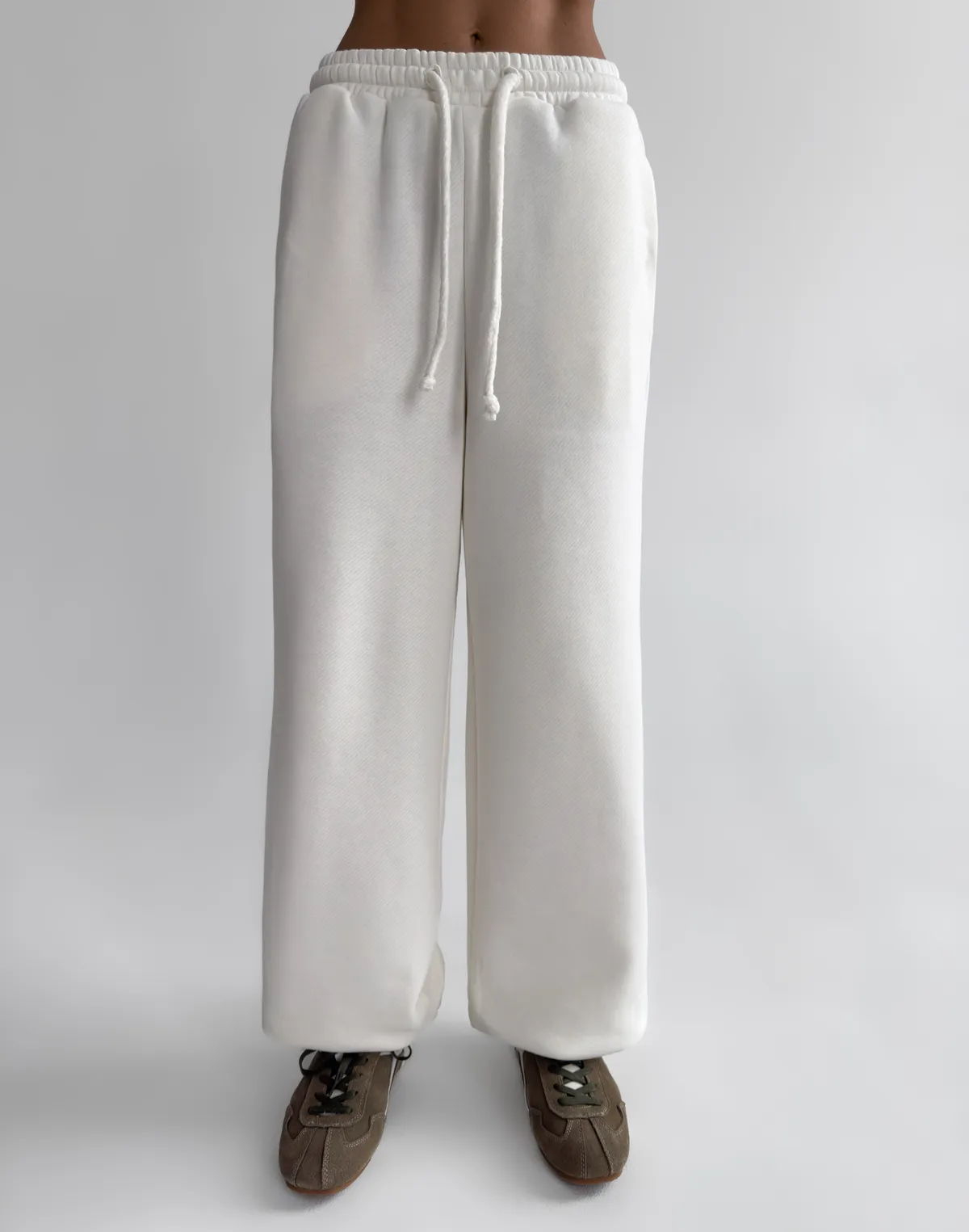 Джогери з начосом базові, екрю - Фото 1