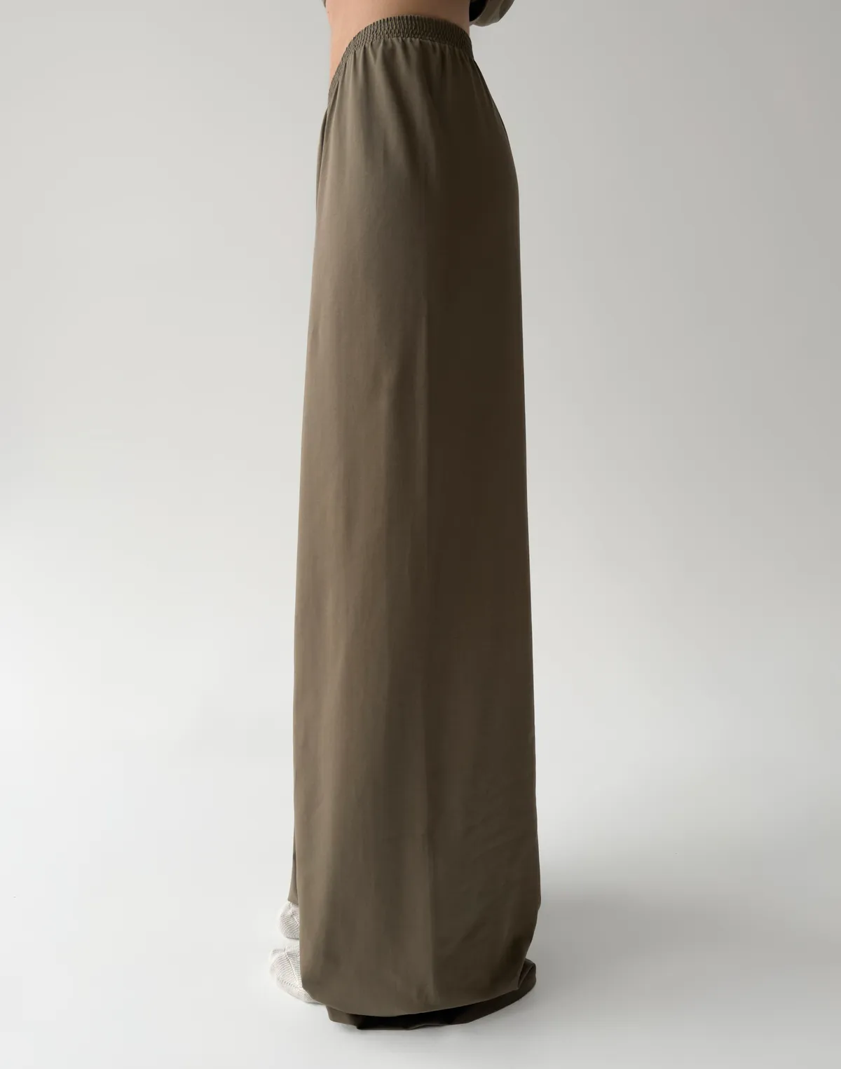 Піжамні штани з ніжної бавовняної тканини, коричневі - Фото 5