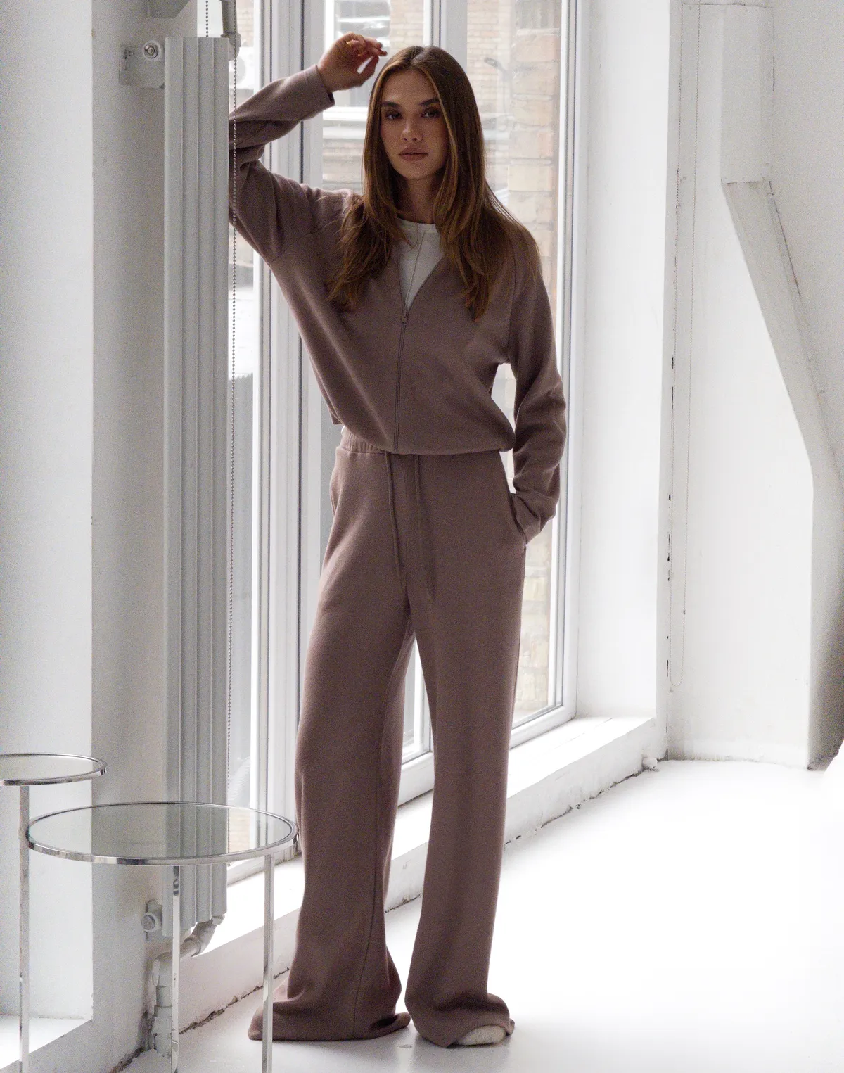 Бомбер з ефектом ангори, капучіно - Фото 6