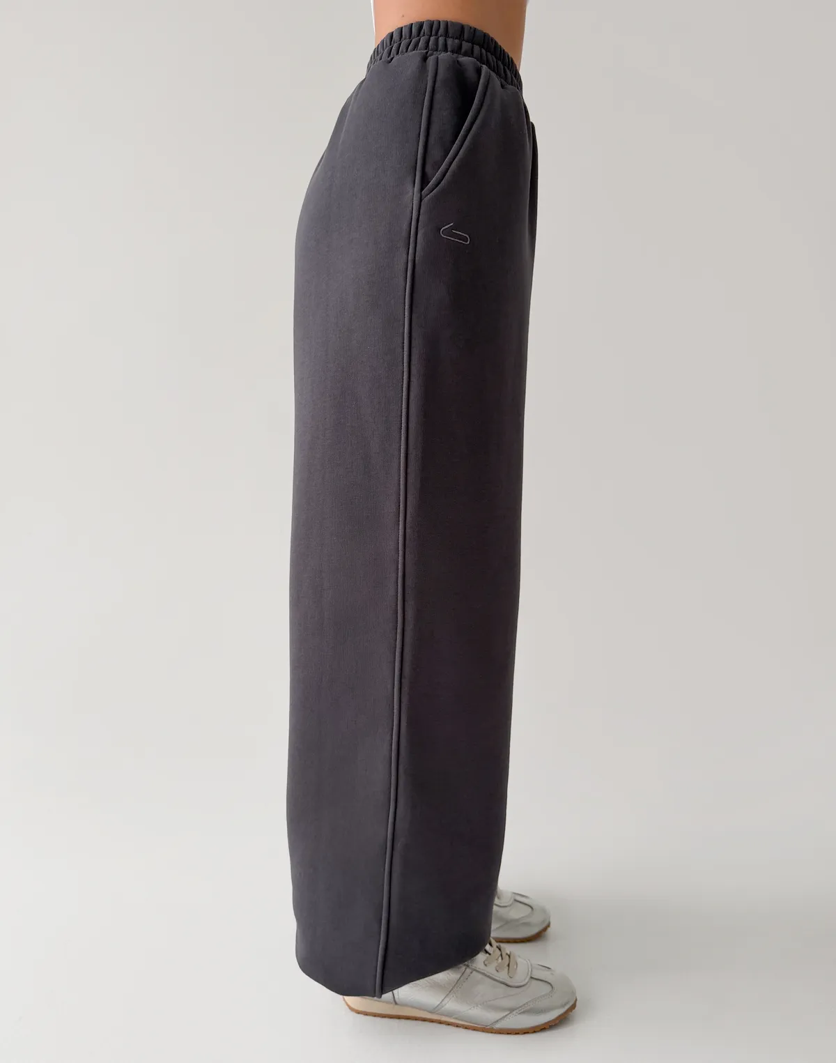 Джогери оверсайз з начосом, антрацит - Фото 8